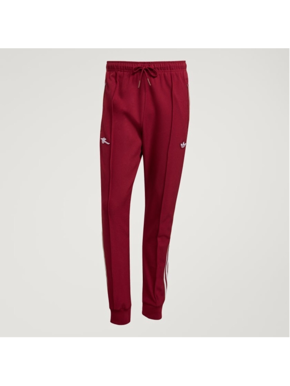 Adidas Arsenal Terrace Icons Track Pants Red White JM9389 Mens Size Large